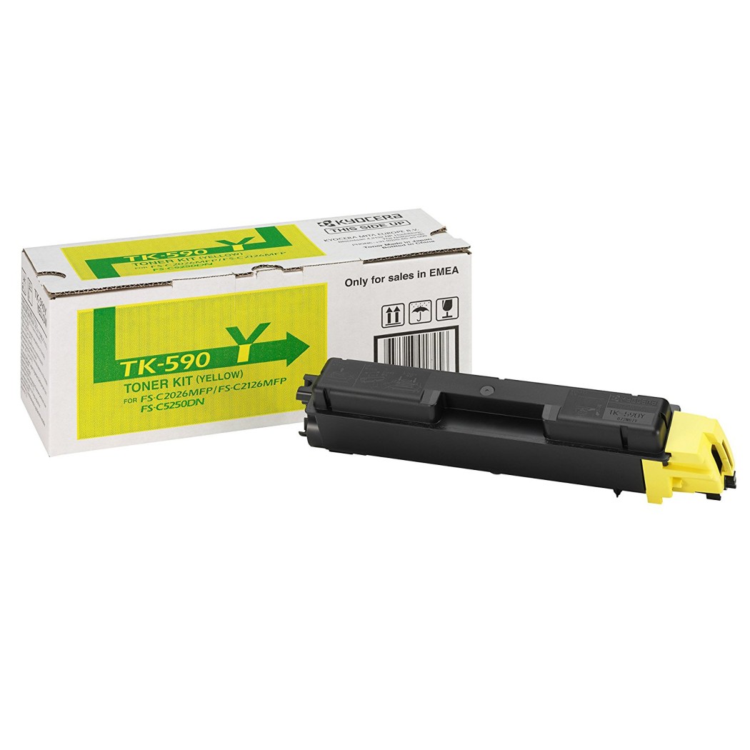 Kyocera TK-590 Toner Cartridge - Yellow